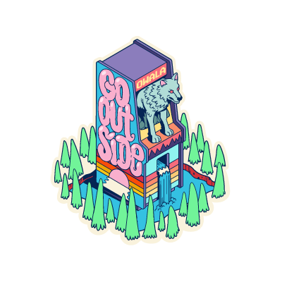 Stickers Water Bottle ULPL8H